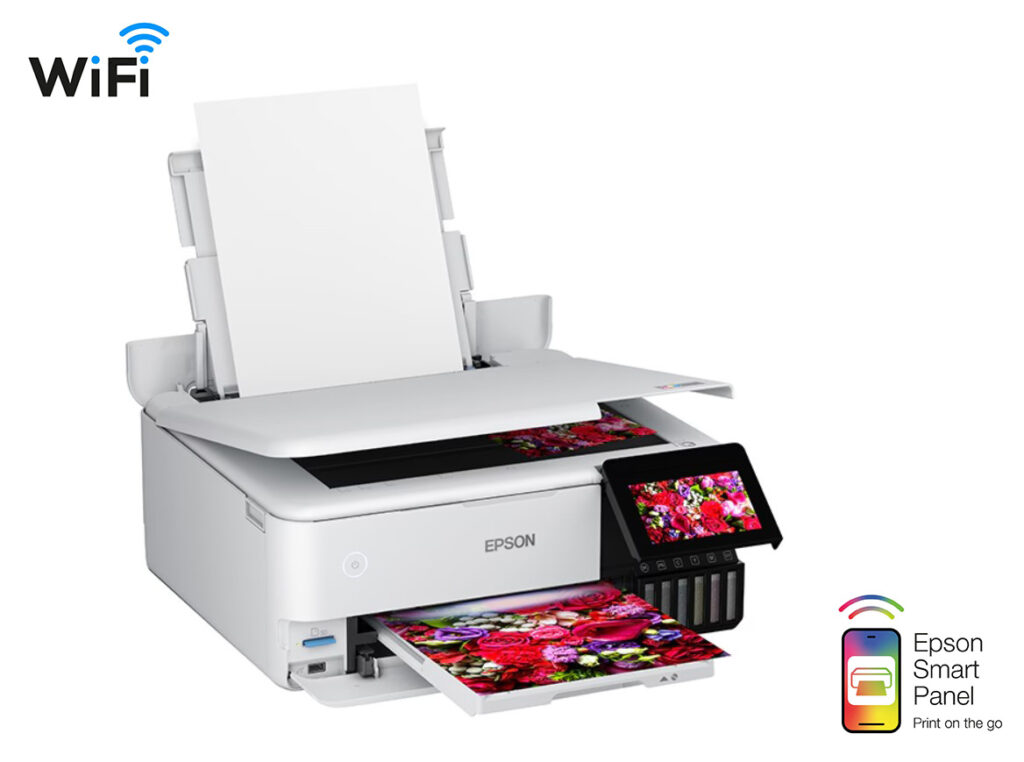 Multifunctionala foto jet de cerneala Epson EcoTank L8160, 32ppm, WiFi, USB