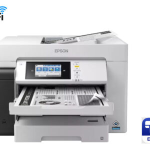 Multifunctionala monocrom jet de cerneala Epson EcoTank Pro M15180, A3+, 25ppm, ADF, USB, WiFi, Retea