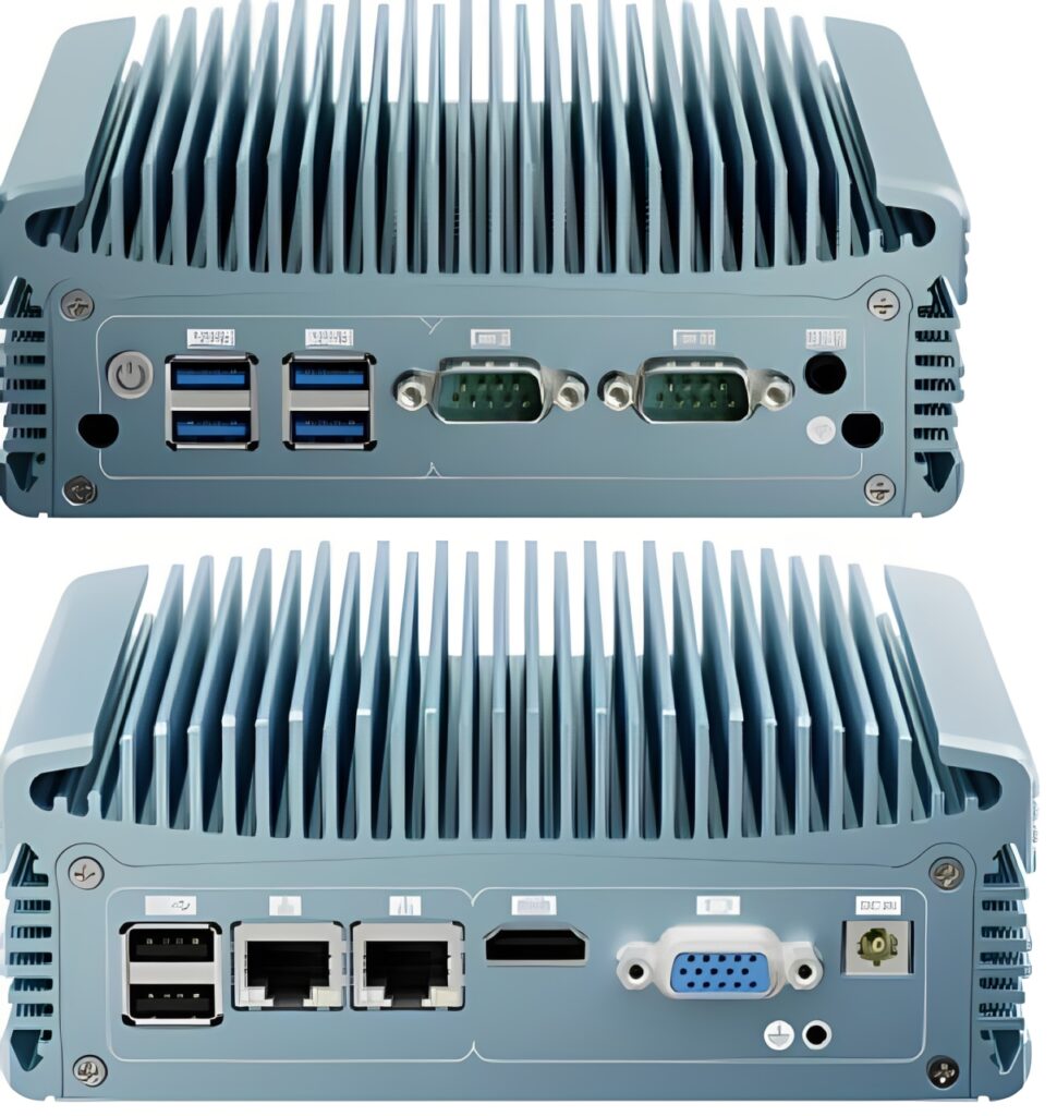 Mini PC industrial (fanless) N460, 16G, 256G, Win 11pro