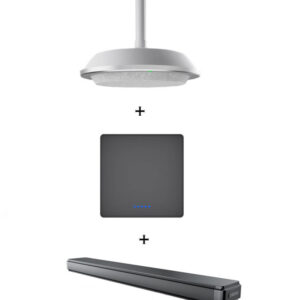 Pachet audio si speakerphone pentru videoconferinte cu prindere in tavan