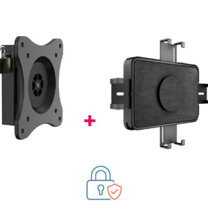 Suport tableta perete securizabil Multibrackets MB-3497 + MB-0341