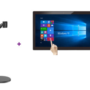 Stand Indoor Touch 21''  - Display EvoBoard THD2151 cu touch 21.5" si Stand mobil Blackmount FS38-11TW