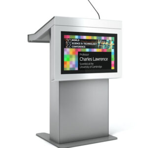 Podium Digital D3, DP3A24-WSB, diagonala 24", display dublu+PC, dimensiuni 700x1098x611 mm, greutate 95kg