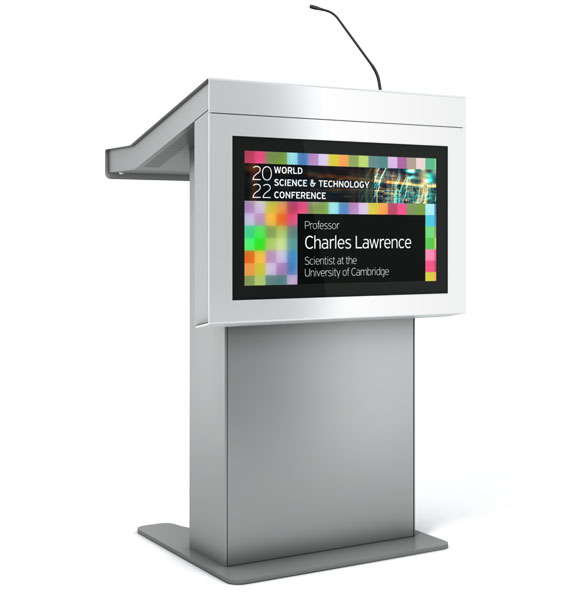 Podium Digital D3, DP3C24-WSB, pentru display SAMSUNG diagonala 24″,dimensiuni 700x1098x611 mm, greutate 95kg