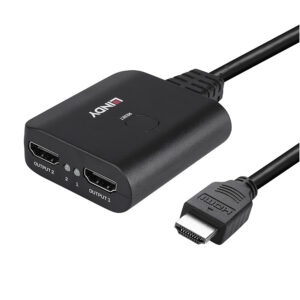 Splitter HDMI 4K@60Hz, 1in/2 out, Lindy 38356