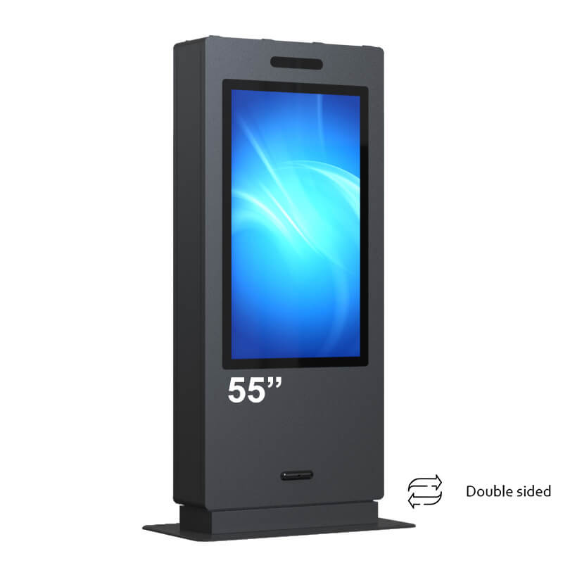 Kiosk / Totem Outdoor back-to-back 55” Android11 – EVOBOARD 550ODDLAZ, display 55″, 1920 x 1080 ,4000 nits