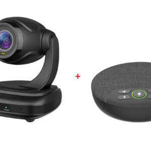 Pachet videoconferinta cu Camera PTZ  Rocware RC310 si Speakerphone Eacome GLS200, eligibil PNRAS/PNRR