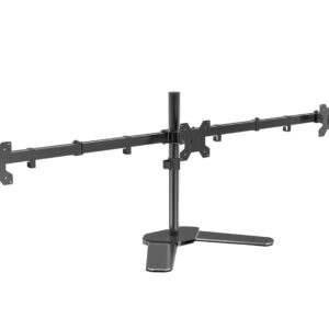 Suport Monitor BlackMount DESK03, 3 monitoare 10-27", cu talpa
