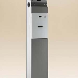 Stand Self service BS, BSB 21-32", inaltime 144cm, greutate 35 kg, dim.250x1440x180mm, Imprimantă termică și cititor QR