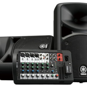 Sistem portabil PA 2x200W YAMAHA STAGEPAS 400BT, Mixer detasabil, Bluetooth