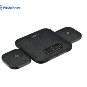 Speakerphone omnidirectional cu 2 microfoane de extensie EC-POD7, captare voce 10m, 10 ore de conversație
