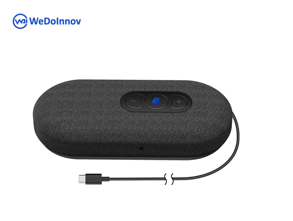 Speakerphone portabil POD6, captare voce 3m, difuzor incorporat