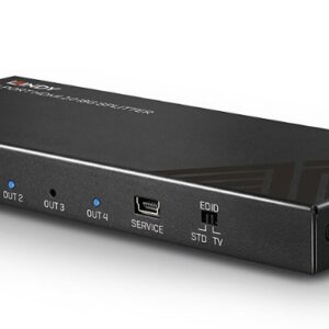 Splitter HDMI 18G cu 4 porturi, Lindy 38236
