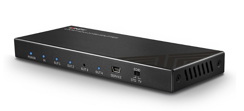 Splitter HDMI 18G cu 4 porturi, Lindy 38236