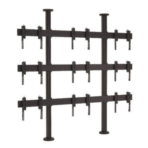 Stand Videowall 3x3 Vogel's FCVW3347 de podea-tavan, ecrane de 46"-47", max53kg/display