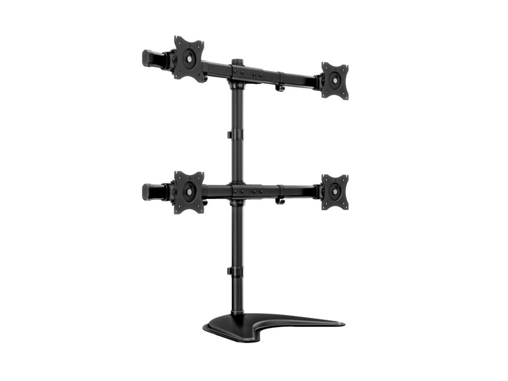 Stand de masa pentru 4 monitoare Multibrackets MB-3347, 15″- 27″, maxim 8 kg / monitor