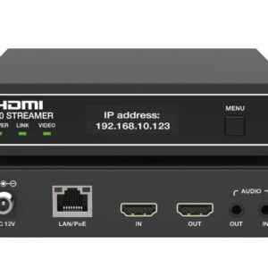 Encoder HDMI 4K@60 pentru Streaming H.264/H.265, HDMI IN & OUT, Audio-IN & OUT