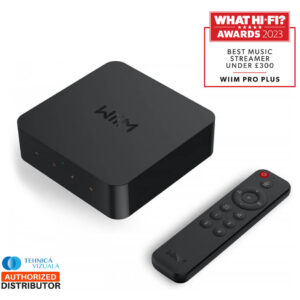 Streamer Wi-Fi WiiM Pro Plus, 24bit /192kHz, Bluetooth 5.2, AUX, SPDIF, Spotify si Tidal Connect, Airplay 2
