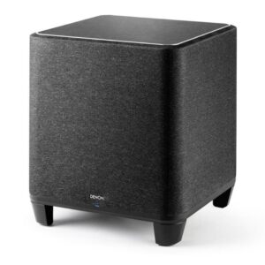Subwoofer wireless Denon Home, HEOS Built-in, Wi-Fi & Bluetooth, negru