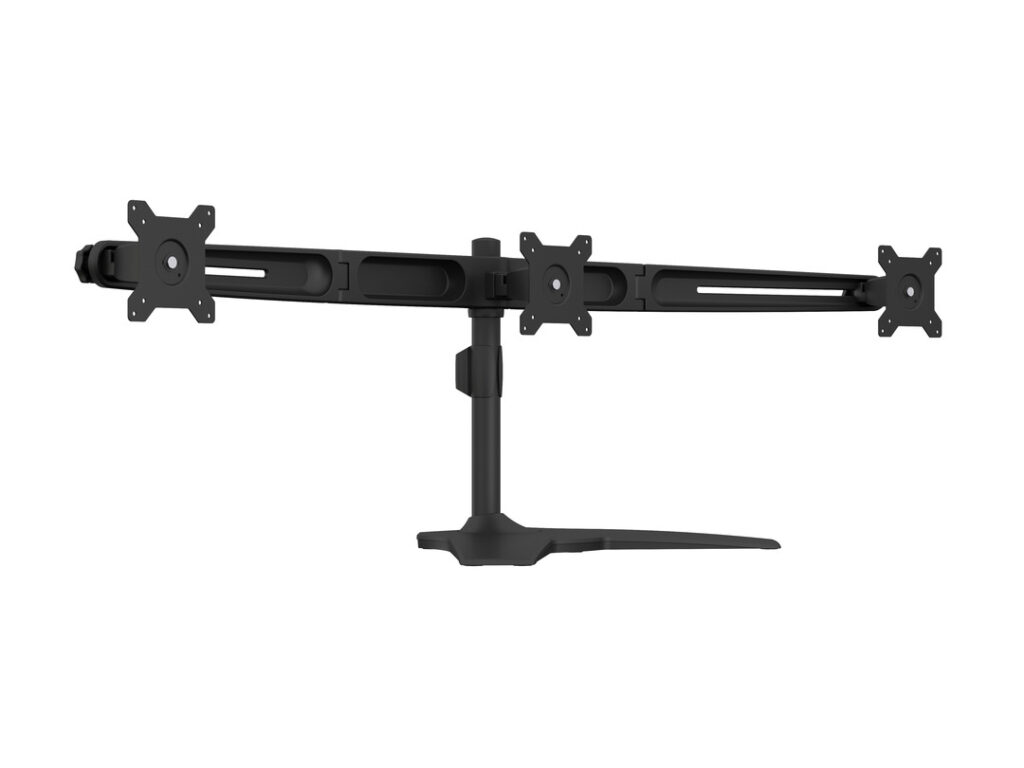 Suport 3 monitoare/LCD birou Multibrackets MB-4999,15″-24″, 3 brate,rotire +/- 90°,incl.vert.:+/- 20°,max. 8kg/brat