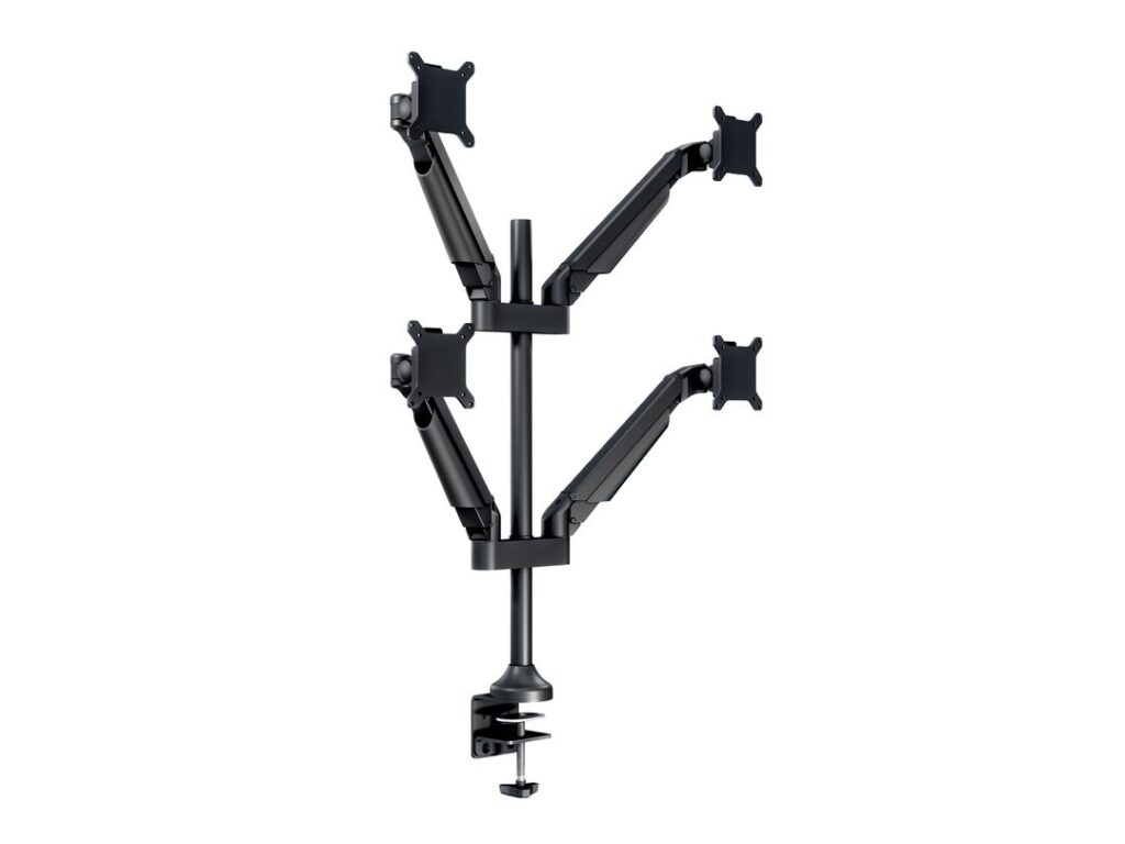 Suport 4 monitoare Gas Lift Multibrackets HD MB-2609, 15″-32″, min.9 – max.21 kg/monitor, negru