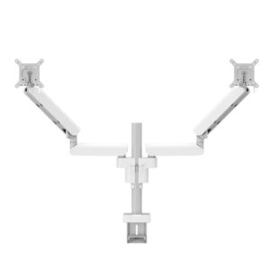 Suport 2 monitoare de masa Vogels Motion+, MOMO 4237-W, 10-34", max.10kg/monitor, alb