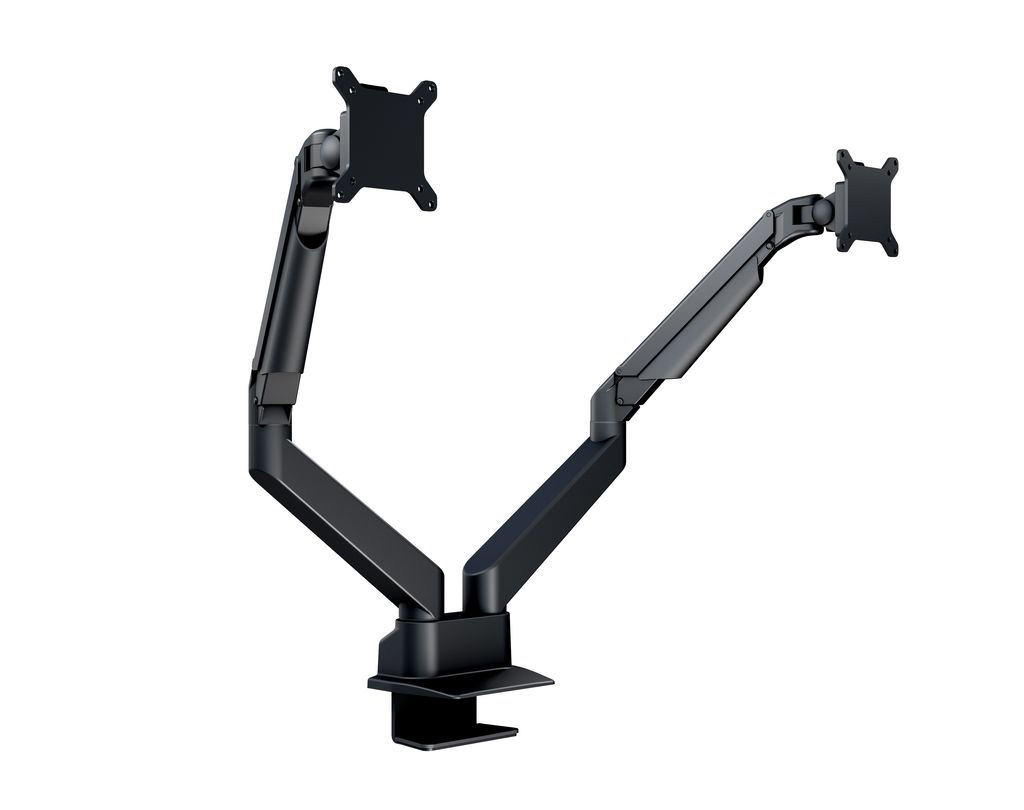 Suport monitor Dual Multibrackest HD MB-4207, 15″-32″, max 10 kg per monitor, negru