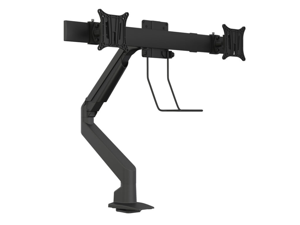 Suport 2 monitoare Gas Lift Multibrackets HD MB-5952, 15″-28″, min.2-max.10kg / ecran, negru