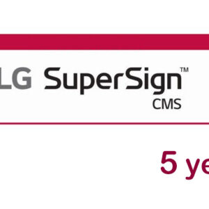 Software pentru signage LG webOS SuperSign CMS, 5 ani, SSO-5SLS