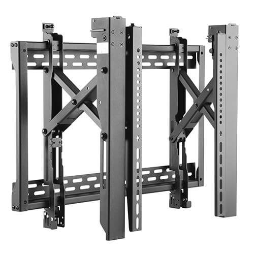 Suport Pop-Out LCD pentru Videowall de perete Blackmount VW600, diagonale 45″-70″(114-177 cm), cu reglaje fine, max.70kg