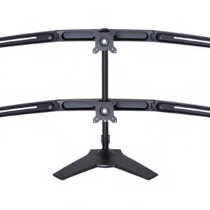 Suport pentru 6 monitoare /LCD birou Multibrackets,15"-24", negru