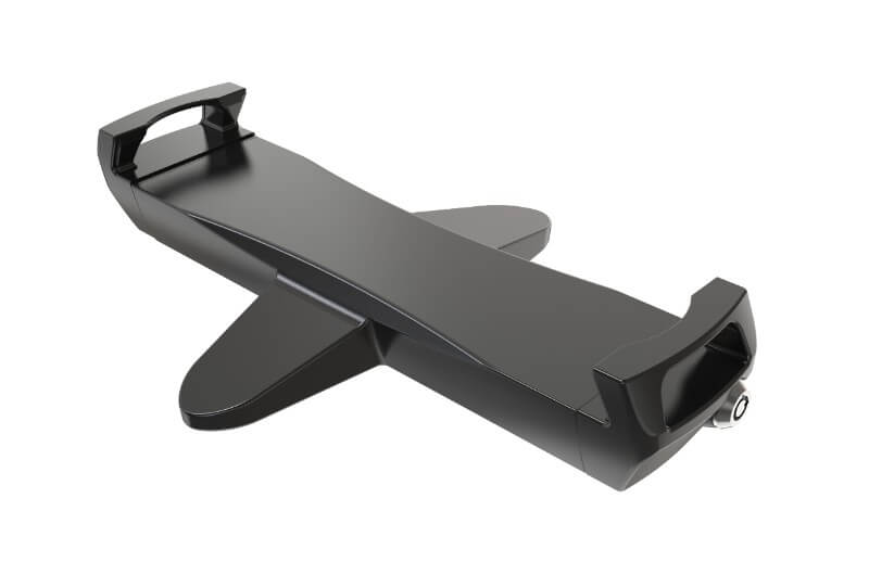 Suport tableta cu adaptor VESA Blackmount PAD29-01, 7.9″-12.5″, Antifurt, Negru