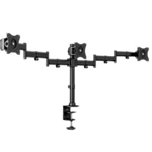 Suport pentru 3 monitoare Multibrackets 3385, 15"- 27", max. 8 kg / monitor, Negru