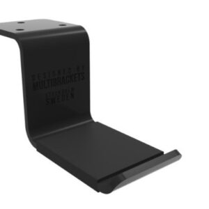 Suport de casti Multibrackets MB-1886, cu prindere de birou , Negru