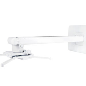 Suport videoproiector perete Multibrackets MB-0339, reglabil 600- 1300 mm, max. 25 kg, alb