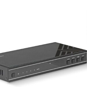 Switcher multiview fără întreruperi 4x1 HDMI 4K60, Lindy 38228