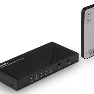 Switch HDMI 18G cu 3 porturi, Lindy 38232
