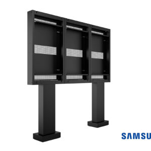 Totem Outdoor Pro Triple pentru Samsung OH55F/B/A-S, Multibrackets MB-6603, 55", max.63kg/stand, antifurt, negru