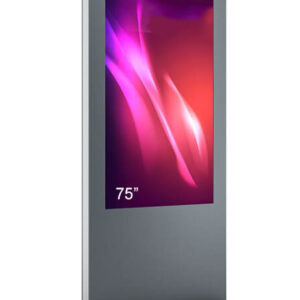 Totem de interior B01, B01V75N-SAB, pentru display 75'',fara sticla securizata frontala