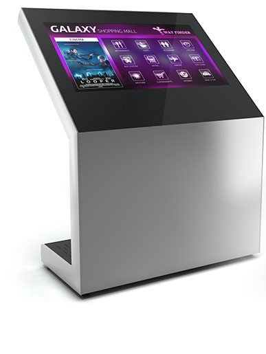 Totem de interior Z03, Z03H43T-SBB, pentru display 43”,PCAP Touch,sticla frontala cu 10 touch