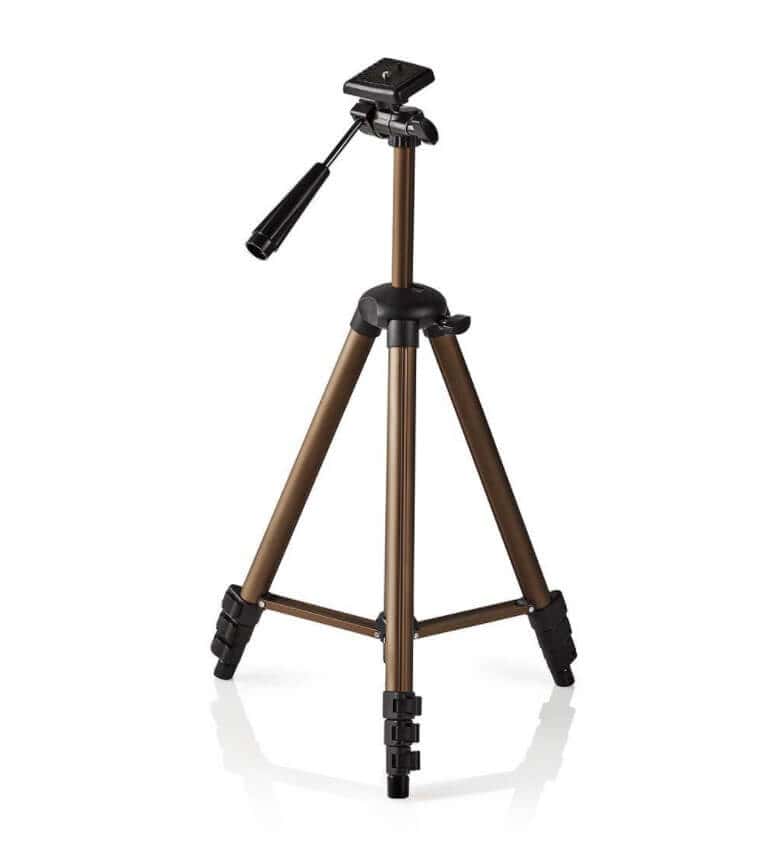 Trepied camera foto / webcam reglabil Nedis TPOD2100BZ, max.2kg, 130cm, Silver