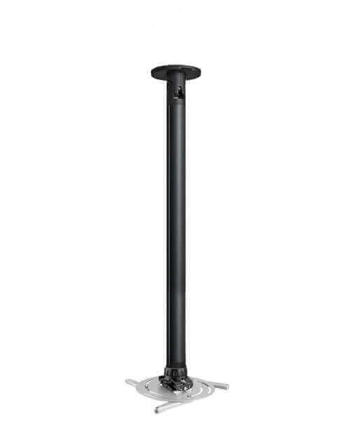 Suport videoproiector Vogels, tija de 150 cm, max. 20 kg, O 30-337mm, Black