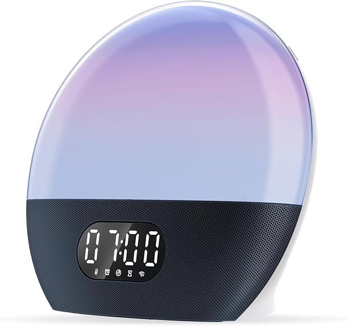 Boxa smart cu Internet Radio si Alexa WiiM Wake-up Light, Green
