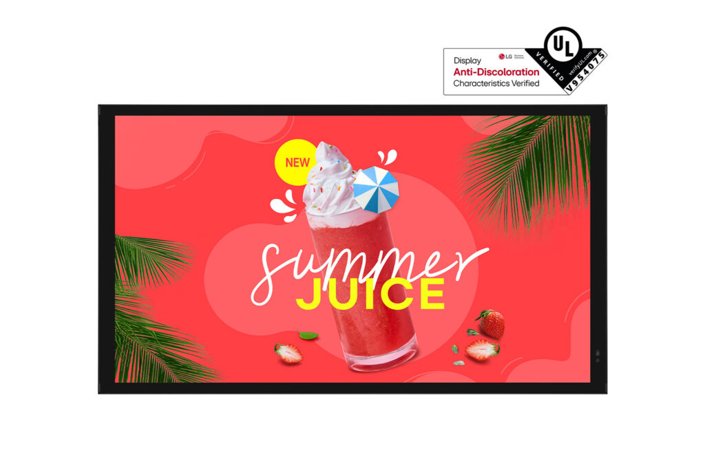 Display profesional Outdoor, 55″ LG 55XE4P-B, FHD 1920×1080, 4000 nits, 24 / 7
