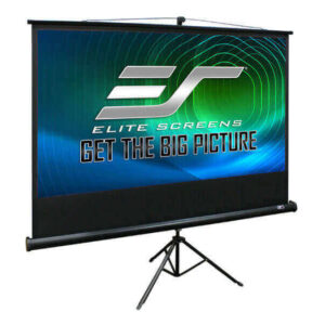Ecran de proiectie portabil cu trepied, 203 x 203 cm, EliteScreens Tripod T113UWS1, format 1:1