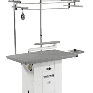 RECTANGULAR IRONING BOARD, VACUUM, HEATED, AND BLOWING