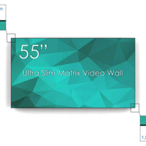 Display 55" Ultra Matrix Videowall FULL HD, bezel 3.5mm