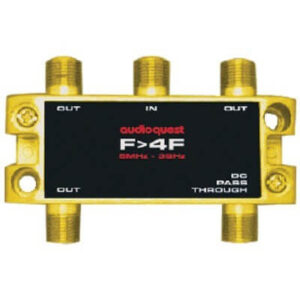 Splitter RF Audioquest F-4F 75Ω Splitter, 1 IN - 4 OUT
