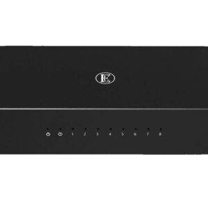 Switch Ethernet Gigabit Streaming English Electric 8 Port, Audio Grade (by Chord Company)