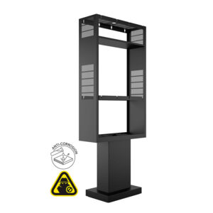 Totem de exterior dublu Multibrackets MB-8140, pentru Samsung 75" OH75A, max.50kg/ecran